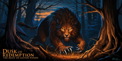 Dusk of Redemption: The Beast of Castor Woods logo