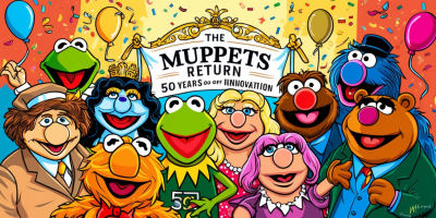 The Muppets Return: Celebrating 50 Years of Magic and Innovation logo