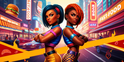 Sisters United: Battling a Fast-Food Empire in a Spicy New RPG logo