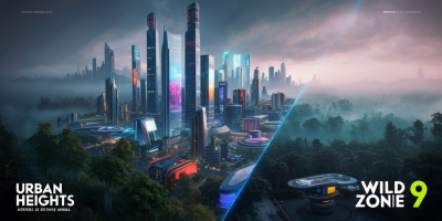 Urban Heights: Unveiling the Dual Realms of Wild Zone 9 logo