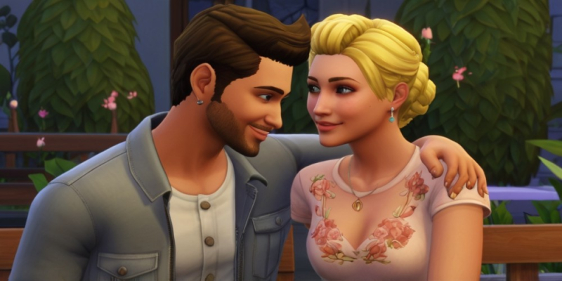 The Sims 4 Update Revolutionizes Romantic Interactions logo