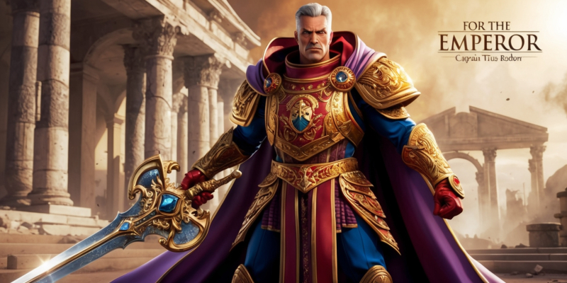 For the Emperor: Captain Titus Reborn logo