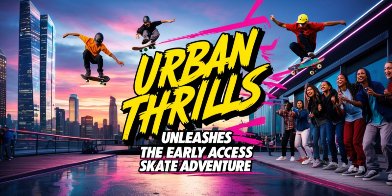 Urban Thrills: GR Live Unleashes the Early Access Skate Adventure logo