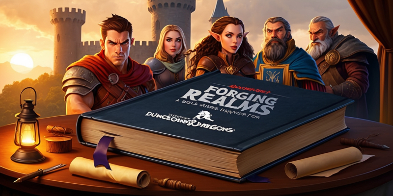 Forging New Realms: A Bold New Chapter for Dungeons & Dragons logo